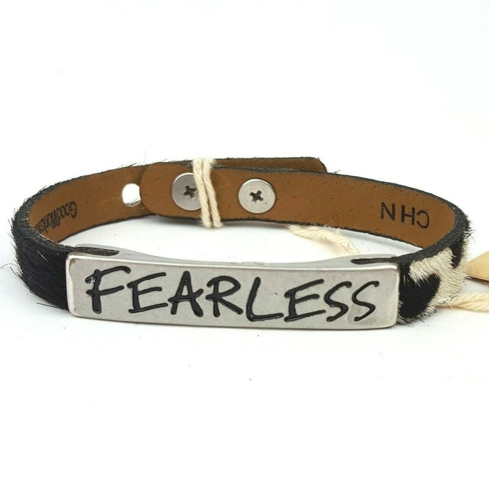 Good Works Calf Hair Animal Print ID FEARLESS